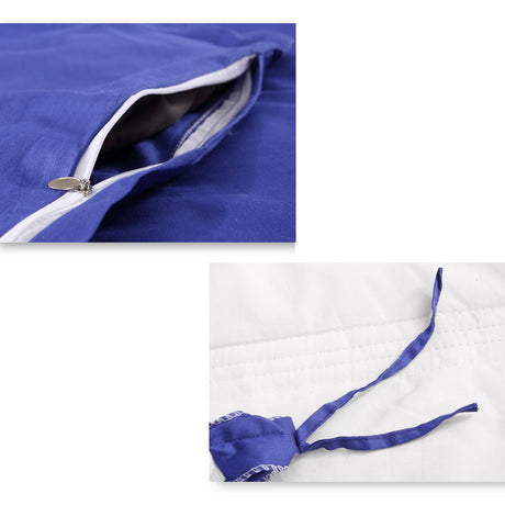 DreamZ Kids Anti-Anxiety Weighted Blanket Cotton Cover in Royal Blue Colour