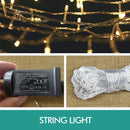 500 LED Curtain Fairy String Lights Wedding Outdoor Xmas Party Lights Cool White