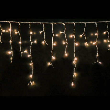 800 LED Curtain Fairy String Lights Wedding Outdoor Xmas Party Lights Warm White