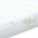 DreamZ 5cm Thickness Cool Gel Memory Foam Mattress Topper Bamboo Fabric Double