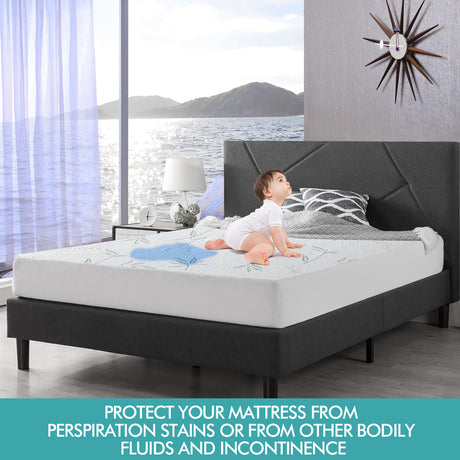 DreamZ Fitted Waterproof Bed Mattress Protectors Covers Double