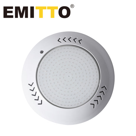 EMITTO 12-32V 25W Resin Filled Underwater Swimming Pool LED Light RGB Spa Lamp