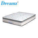 Dreamz Mattress King Size Bed Top Pocket Spring Medium Firm Premium Foam 25CM