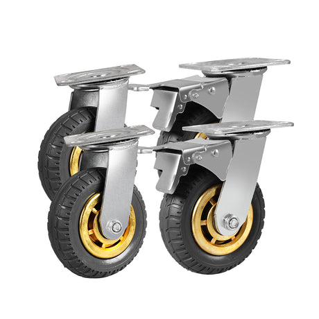 Castor Wheels Heavy Duty 4X 6