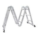 Multi Purpose Ladder 4.7M Aluminium Folding Platform Household Office Extension