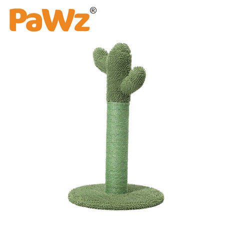 Cactus Cat Scratching Posts Pole Tree Kitten Climbing Scratcher Furniture Toys