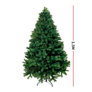 Christmas Tree Kit Xmas Decorations Colorful Plastic Ball Baubles with LED Light 1.5M Type1