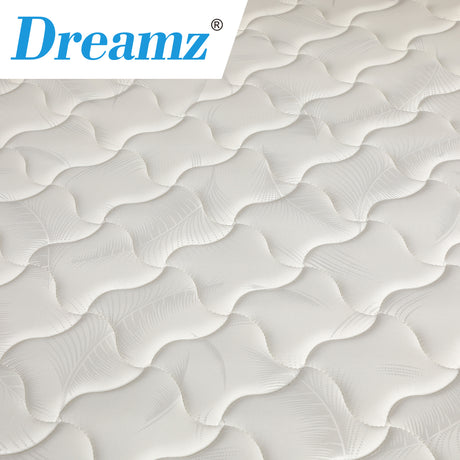 Dreamz Bedding Mattress Single Size Premium Bed Top Spring Foam Medium Soft 16CM