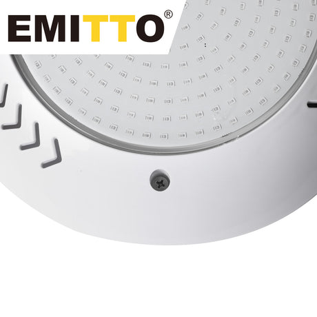 EMITTO 12-32V 25W Resin Filled Underwater Swimming Pool LED Light RGB Spa Lamp