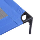 PaWz Heavy Duty Pet Bed Trampoline Dog Puppy Cat Hammock Mesh  Canvas S Blue
