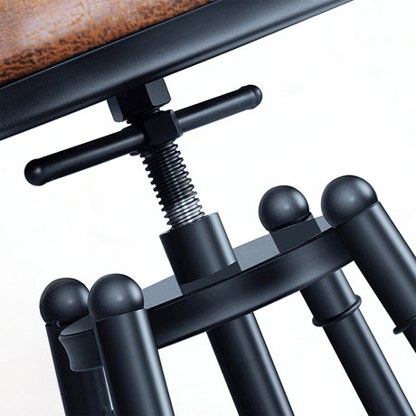 2x Levede Rustic Industrial Bar Stool Kitchen Stool Barstool Swivel Dining Chair