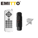 EMITTO 12-32V 25W Resin Filled Underwater Swimming Pool LED Light RGB Spa Lamp