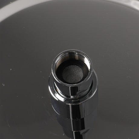 Rain Shower Head Set Silver Round Brass Taps Mixer Handheld High Pressure 8