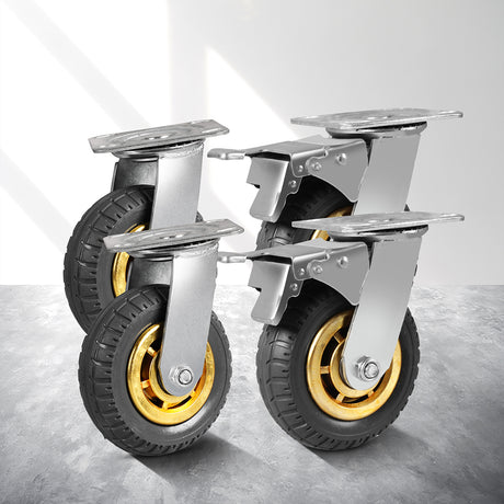 Castor Wheels Heavy Duty 4X 6