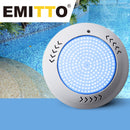 EMITTO 12-32V 25W Resin Filled Underwater Swimming Pool LED Light RGB Spa Lamp