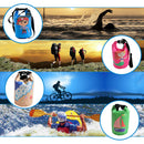 4L Dry Carry Bag Waterproof Beach Bag Storage Sack Pouch Boat Kayak Beige