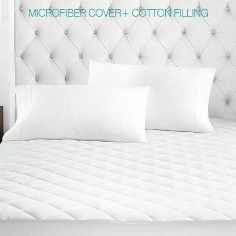 DreamZ Fitted Waterproof Bed Mattress Protectors Covers Single