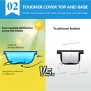 11x4M Real 400 Micron Solar Swimming Pool Cover Outdoor Blanket Isothermal