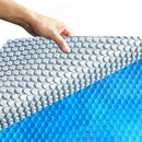 9.5x5M Real 400 Micron Solar Swimming Pool Cover Outdoor Blanket Isothermal
