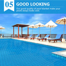 9.5x5M Real 400 Micron Solar Swimming Pool Cover Outdoor Blanket Isothermal