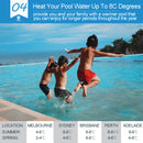 8x4.2M Real 500 Micron Solar Swimming Pool Cover Outdoor Blanket Isothermal