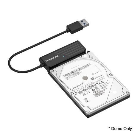 Simplecom SA205 Compact USB 3.0 to SATA Adapter Cable Converter for 2.5 SSD/HDD